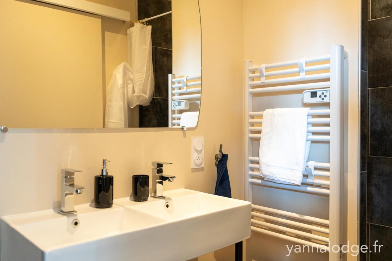 Yanna Lodge, Gite Classe 4 Etoiles Avec Spa Couvert Entierement アレスト エクステリア 写真